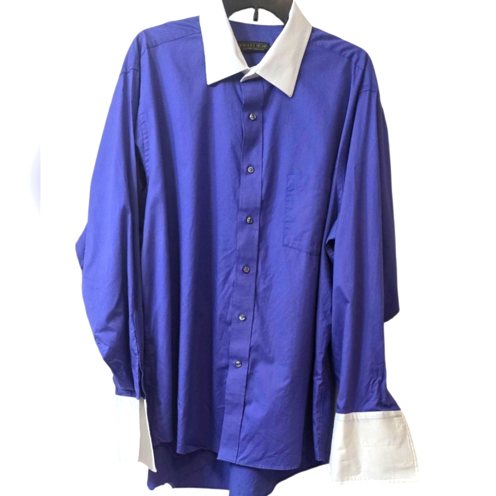 Donald Trump Signature Collection Men's Dress Shirt Size 171/2  34/35